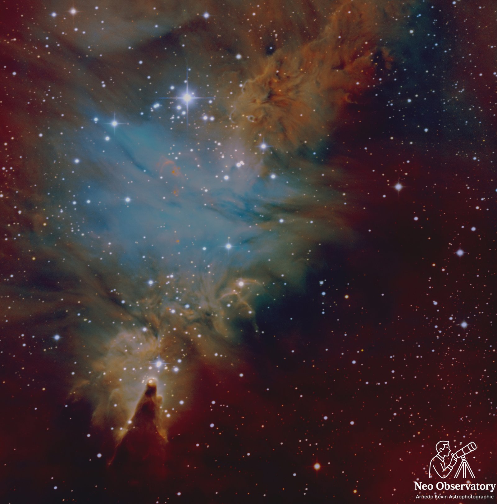 NGC 2264 — Nébuleuse du Cône