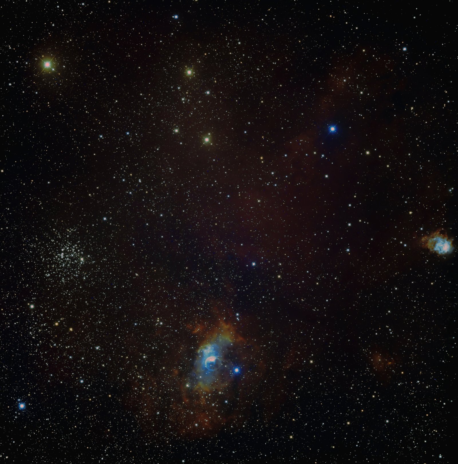 NGC 7635 — Nébuleuse de la Bulle