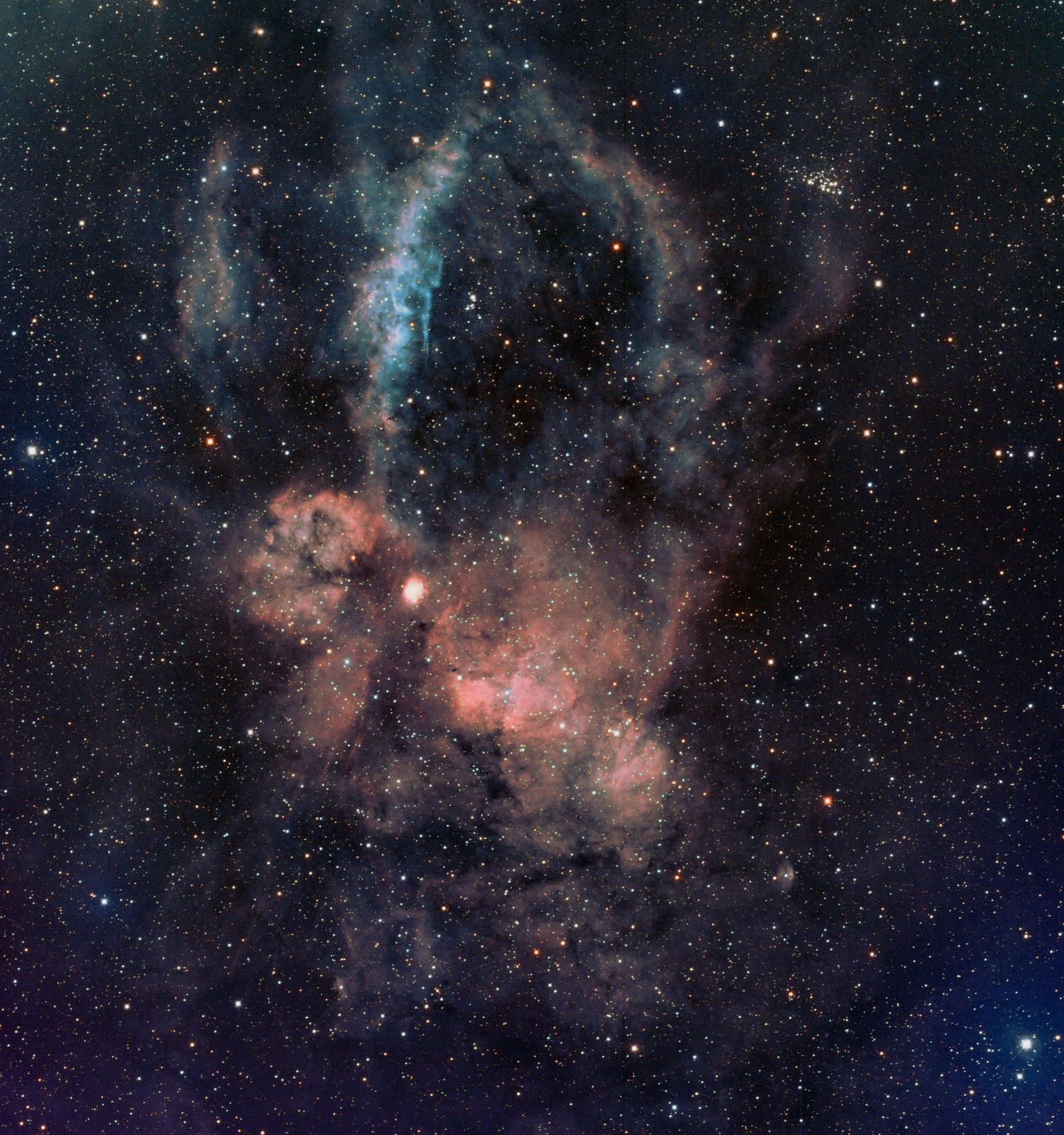 Sh2-157 — Champ H II